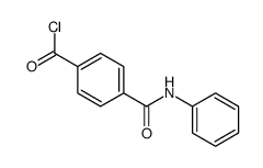 4-(phenylcarbamoyl)benzoyl chloride结构式