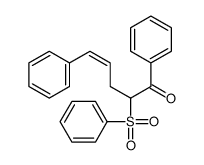 2-(benzenesulfonyl)-1,5-diphenylpent-4-en-1-one Structure