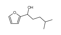 1-furan-2-yl-4-methyl-pentan-1-ol Structure