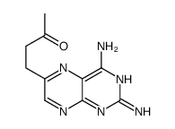 4-(2,4-diaminopteridin-6-yl)butan-2-one Structure