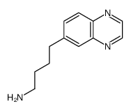 4-quinoxalin-6-ylbutan-1-amine Structure