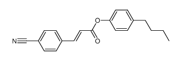 3-(4-Cyanophenyl)propenoic acid 4-butylphenyl ester picture