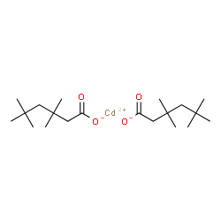 cadmium neodecanoate Structure