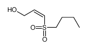 3-butylsulfonylprop-2-en-1-ol Structure