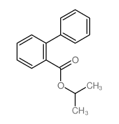 propan-2-yl 2-phenylbenzoate结构式