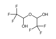 2,2,2-trifluoro-1-(2,2,2-trifluoro-1-hydroxyethoxy)ethanol结构式