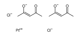 dichlorobis(pentane-2,4-dionato-O,O')platinum结构式