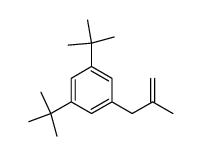 3-(3,5-Di-tert-butylphenyl)-2-methylpropene Structure