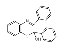 8,9-diphenyl-10-thia-7-azabicyclo[4.4.0]deca-1,3,5,7-tetraen-9-ol结构式