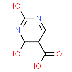 5-Pyrimidinecarboxylic acid, 1,2,3,4-tetrahydro-2,4-dioxo-, radical ion(1+) (9CI) structure