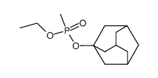 1-adamantyl ethyl methylphosphonate Structure