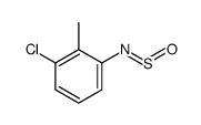 Benzenamine, 3-chloro-2-methyl-N-sulfinyl-, (Z)-结构式