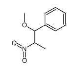 (1-methoxy-2-nitropropyl)benzene结构式