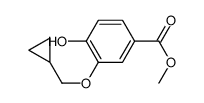 Methyl 3-(cyclopropylmethoxy)-4-hydroxybenzoate picture