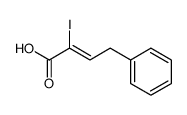 2-iodo-4-phenyl-crotonic acid结构式