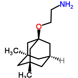 2-[(3,5-二甲基-1-金刚烷)氧基]乙胺结构式
