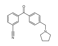 3-CYANO-4'-PYRROLIDINOMETHYL BENZOPHENONE图片