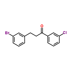 3-(3-Bromophenyl)-1-(3-chlorophenyl)-1-propanone图片