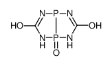 5-oxo-2,4,6,8-tetraza-1,5λ5-diphosphabicyclo[3.3.0]octane-3,7-dione结构式