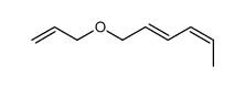 1-prop-2-enoxyhexa-2,4-diene Structure