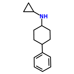 N-Cyclopropyl-4-phenylcyclohexanamine结构式