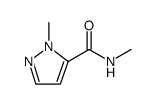 1H-Pyrazole-5-carboxamide, N,1-dimethyl结构式