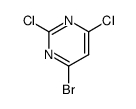 4-Bromo-2,6-dichloropyrimidine structure