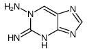 1H-Purine-1,2-diamine(9CI) Structure