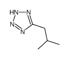 5-(2-methylpropyl)-2H-tetrazole结构式