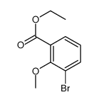 Ethyl 3-bromo-2-methoxybenzoate Structure