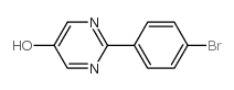 2-(4-bromophenyl)-pyrimidine-5-ol结构式