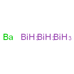 barium, compound with bismuth (1:3) structure