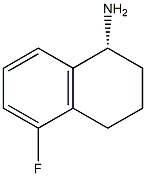 (1R)-5-FLUORO-1,2,3,4-TETRAHYDRONAPHTHYLAMINE结构式