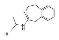 N-propan-2-yl-2,5-dihydro-1H-3-benzazepin-4-amine,hydroiodide Structure