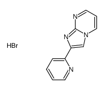 2-(pyridin-2-yl)imidazo[1,2-a]pyrimidine hydrobromide结构式