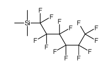 三甲基(十三氟己基)硅烷结构式