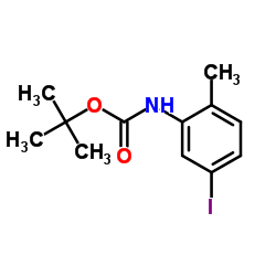 2-Methyl-2-propanyl (5-iodo-2-methylphenyl)carbamate picture