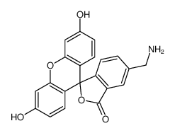 5-(aminomethyl)fluorescein Structure