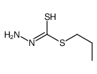 propyl N-aminocarbamodithioate Structure