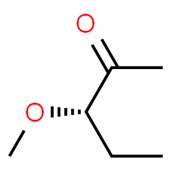 2-Pentanone, 3-methoxy-, (S)- (9CI) Structure