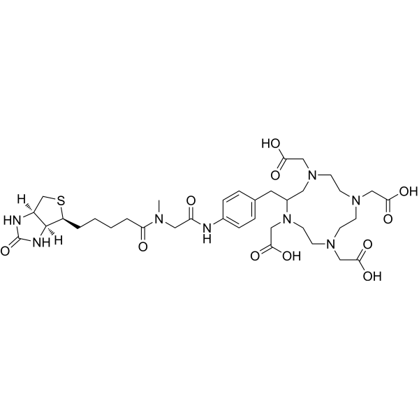 DOTA-biotin Structure