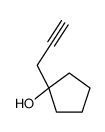 1-(PROP-2-YN-1-YL)CYCLOPENTANOL Structure