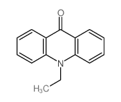 10-Ethyl-9-hydro-9-oxoacridine结构式