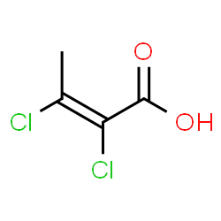 (Z)-2,3-Dichloro-2-butenoic acid structure