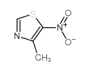 4-Methyl-5-nitrothiazole Structure