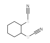 Thiocyanic acid,1,2-cyclohexanediyl ester (9CI) Structure