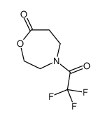 1,4-Oxazepin-7(2H)-one, tetrahydro-4-(trifluoroacetyl)- (9CI)结构式