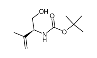 Carbamic acid, [(1S)-1-(hydroxymethyl)-2-methyl-2-propenyl]-, 1,1-结构式