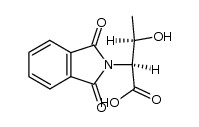 N-phthaloyl-L-threonine结构式