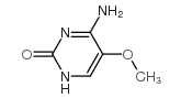 2(1H)-Pyrimidinone, 4-amino-5-methoxy- (9CI) Structure